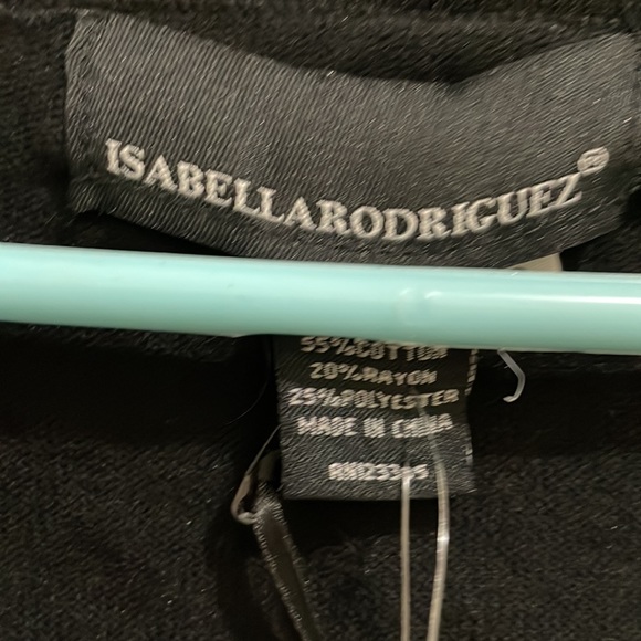 Isabella Rodriguez black bolero cardigan (sz pm) - Picture 2 of 9